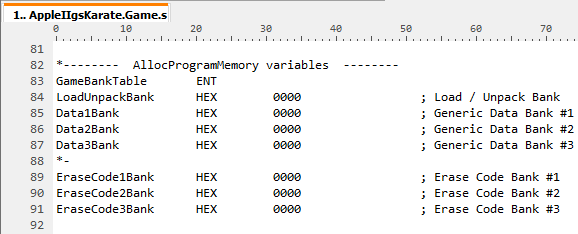 Symbols file